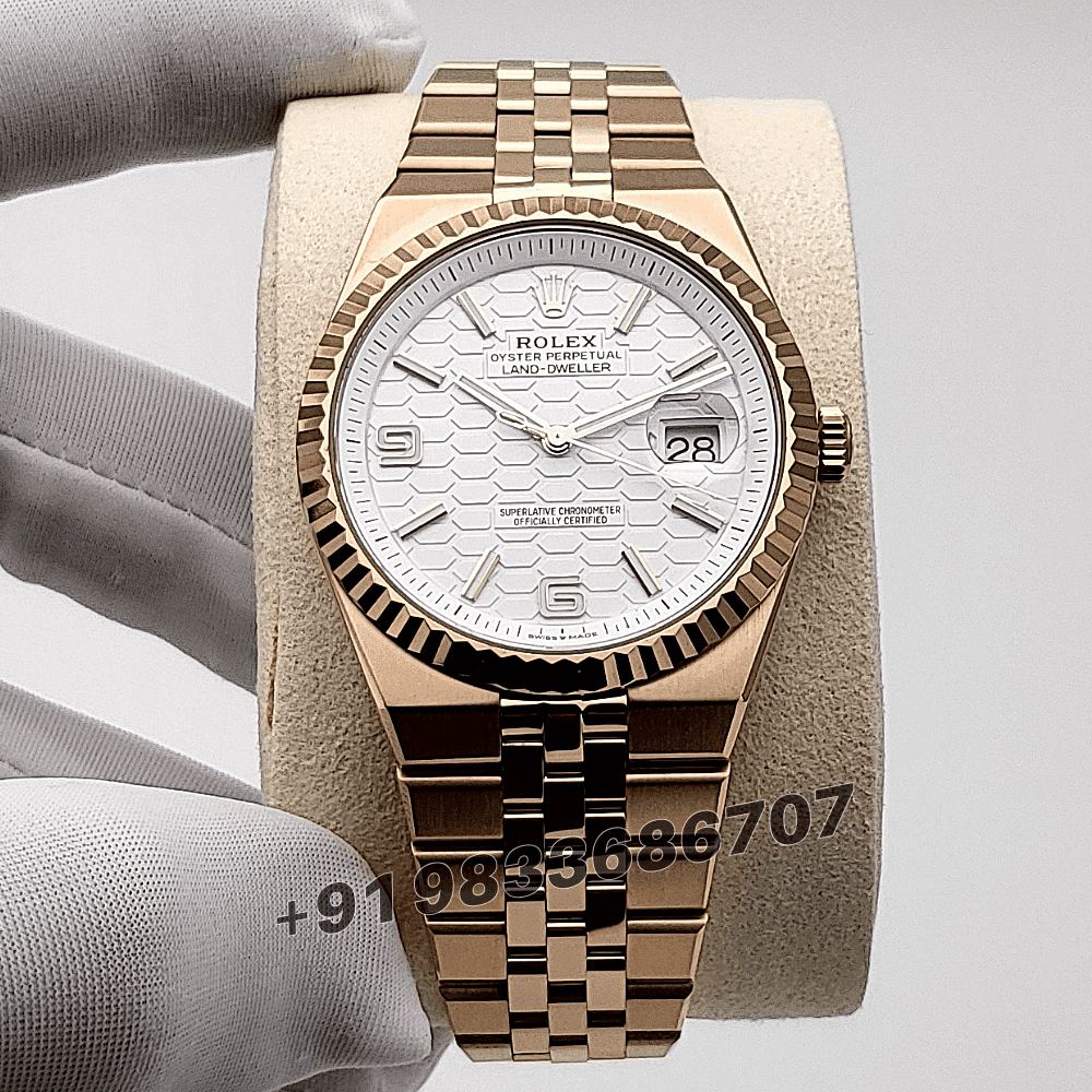 その他 rolex9 Rolex Land-Dweller 40mm Everose Super Clone ETA